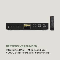 ITuner CD HiFi-Receiver Internet/DAB+/ FM Radio CD-Player WiFi Schwarz -Outdoor Grills Verkaufsgeschäft 10032753 de 0003 logo