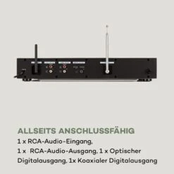 ITuner CD HiFi-Receiver Internet/DAB+/ FM Radio CD-Player WiFi Schwarz -Outdoor Grills Verkaufsgeschäft 10032753 de 0007 logo
