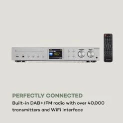 ITuner CD HiFi-Receiver Internet/DAB+/ FM Radio CD-Player WiFi Silber -Outdoor Grills Verkaufsgeschäft 10032754 uk 0003 logo
