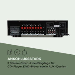 AV2-CD850BT 4-Zonen Stereo-Verstärker 8x50W RMS Bluetooth USB Silber -Outdoor Grills Verkaufsgeschäft 10032758 de 0007 logo