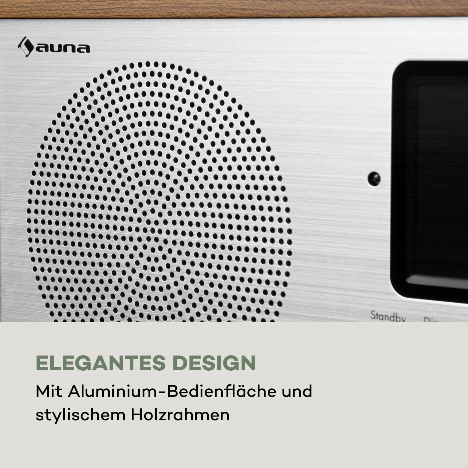 Silver Star Mini Internet DAB+/UKW Radio, WiFi, BT, DAB+/UKW, Eiche 8 Silver Star Mini Internet DAB+/UKW Radio, WiFi, BT, DAB+/UKW, Eiche – Bild 8