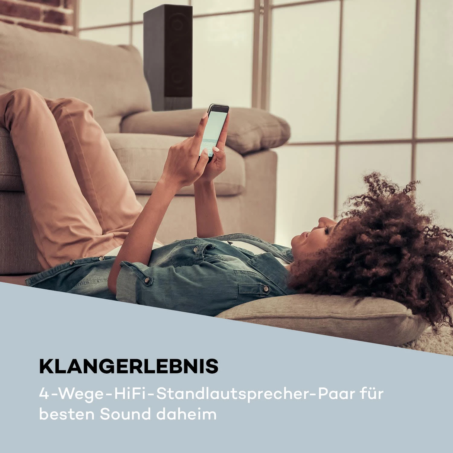 Line 4707 Standlautsprecher 4-Wege-HiFi-Lautsprecher-Paar 960Wmax. 2 Line 4707 Standlautsprecher 4-Wege-HiFi-Lautsprecher-Paar 960Wmax. – Bild 2