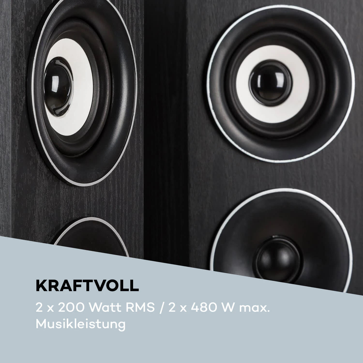 Line 4707 Standlautsprecher 4-Wege-HiFi-Lautsprecher-Paar 960Wmax. 5 Line 4707 Standlautsprecher 4-Wege-HiFi-Lautsprecher-Paar 960Wmax. – Bild 5