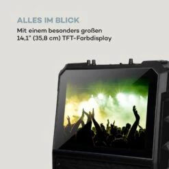 CenterStage 8 Mobiler Karaoke-Lautsprecher, 40 W, 14,1" Display, Funk-Mikro -Outdoor Grills Verkaufsgeschäft 10032834 de 0004 logo