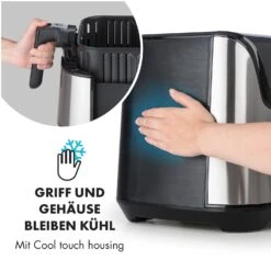 AeroVital Deluxe Heißluftfritteuse 1700W 5,4 Liter Edelstahl -Outdoor Grills Verkaufsgeschäft 10032849 de 0006 logo