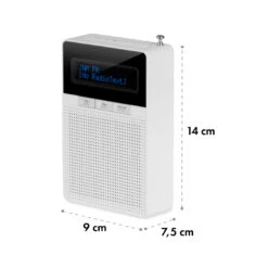 DigiPlug DAB Steckdosen-Radio, DAB+, UKW/PLL, BT, LCD-Display, Weiß -Outdoor Grills Verkaufsgeschäft 10032857 yy 0008 logo