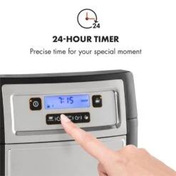 Aromatica II Duo Kaffeemaschine, Integriertes Mahlwerk, 1,25 L Silber -Outdoor Grills Verkaufsgeschäft 10032865 yy 0005 logo Klarstein Aromatica II Duo Kaffeemaschine schwarz