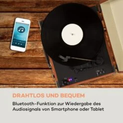 Jerry Lee BT Plattenspieler BT USB Aufnahme & Wiedergabe Braun -Outdoor Grills Verkaufsgeschäft 10032869 de 0004 logo