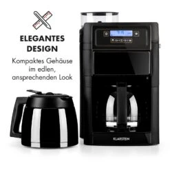 Aromatica II Set Kaffeemaschine, Mahlwerk, 1,25 L, Schwarz -Outdoor Grills Verkaufsgeschäft 10032874 de 0003 logo