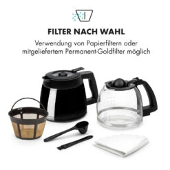 Aromatica II Set Kaffeemaschine, Mahlwerk, 1,25 L, Schwarz -Outdoor Grills Verkaufsgeschäft 10032874 de 0004 logo