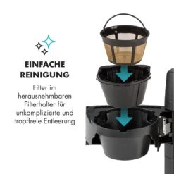 Aromatica II Thermo Kaffeemaschine, Mahlwerk, 1,25 L, Schwarz -Outdoor Grills Verkaufsgeschäft 10032876 de 0007 logo