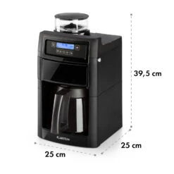 Aromatica II Thermo Kaffeemaschine, Mahlwerk, 1,25 L, Schwarz -Outdoor Grills Verkaufsgeschäft 10032876 yy 0011 logo Klarstein Aromatica II Thermo Kaffeemaschine schwarz reedit