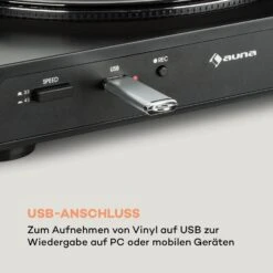 Fullmatic Vollautomatischer Plattenspieler USB Vorverstärker Schwarz -Outdoor Grills Verkaufsgeschäft 10032888 de 0004 logo