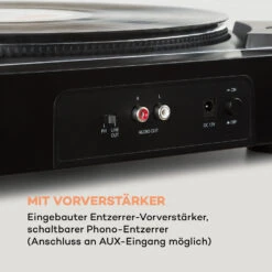 Fullmatic Vollautomatischer Plattenspieler USB Vorverstärker Schwarz -Outdoor Grills Verkaufsgeschäft 10032888 de 0007 logo