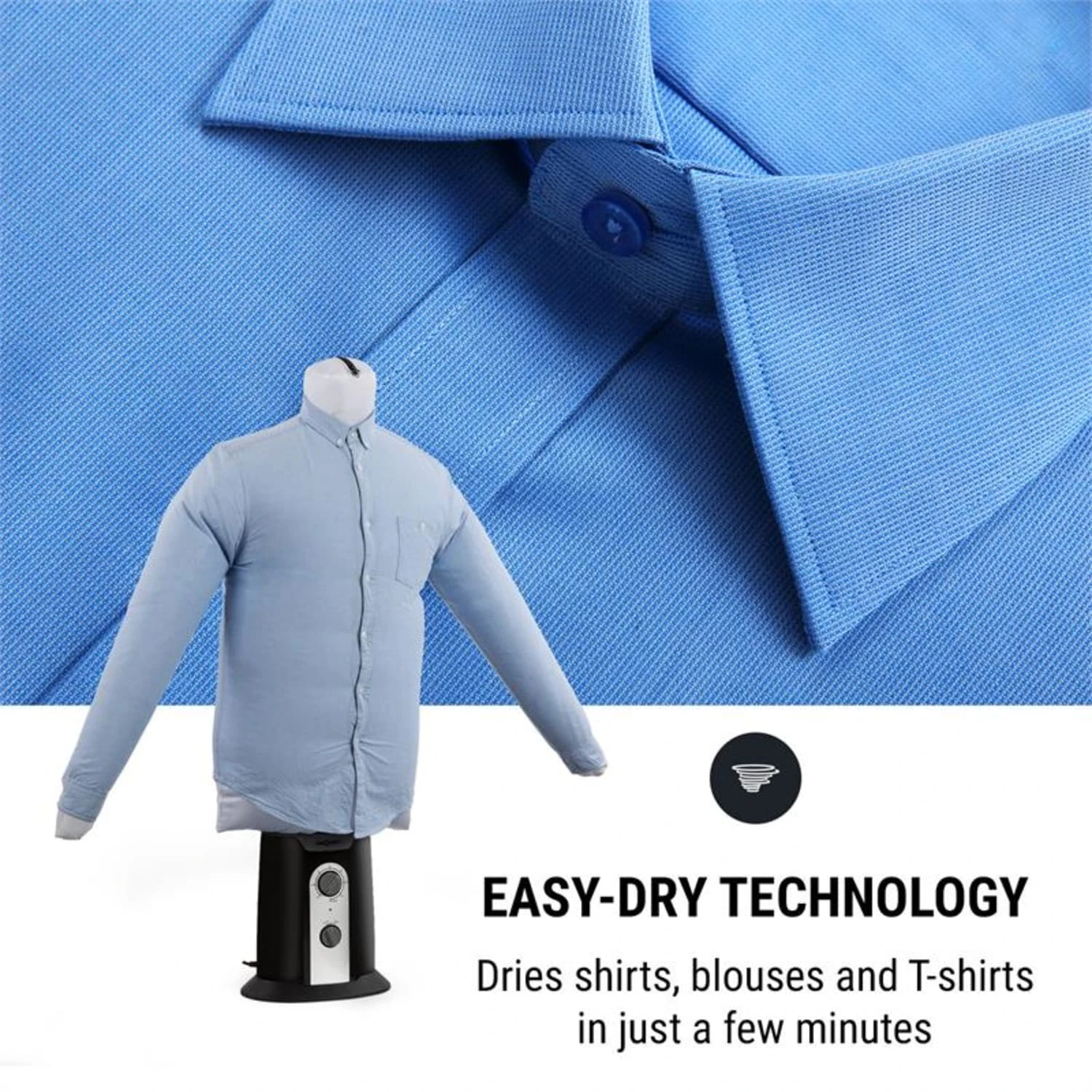 ShirtButler Automatischer Shirt-Trockner, 850 W, 2in1, Bis 65 °C 4 ShirtButler Automatischer Shirt-Trockner, 850 W, 2in1, Bis 65 °C – Bild 4