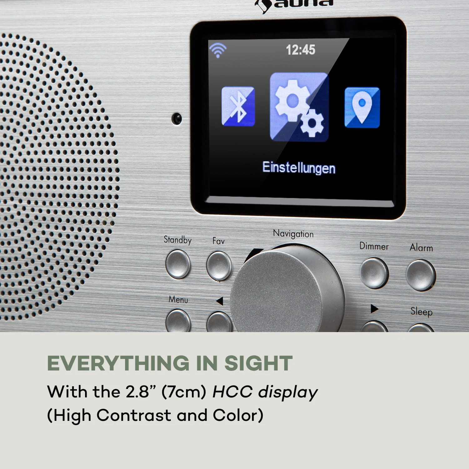 Silver Star Stereo Internet DAB+/UKW Radio, WiFi, BT, DAB+/UKW, Eiche 6 Silver Star Stereo Internet DAB+/UKW Radio, WiFi, BT, DAB+/UKW, Eiche – Bild 6