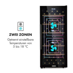 Barossa 102 Duo Weinkühlschrank 102 Fl 226 Ltr 2 Zonen Touch-Steuerung -Outdoor Grills Verkaufsgeschäft 10032921 de 0005 logo