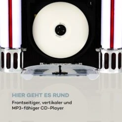 Arizona Jukebox, BT, UKW-Radio, USB, SD, MP3, CD-Player, Schwarz -Outdoor Grills Verkaufsgeschäft 10032977 de 0005 logo