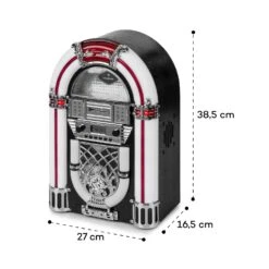 Arizona Jukebox, BT, UKW-Radio, USB, SD, MP3, CD-Player, Schwarz -Outdoor Grills Verkaufsgeschäft 10032977 yy 0008 logo