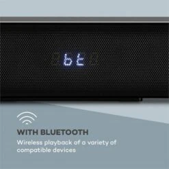 Areal Bar 650 2.1 Sound System Soundbar 120W RMS-Leistung BT USB -Outdoor Grills Verkaufsgeschäft 10032983 yy 0006 logo Auna 2 1CH Soundbar