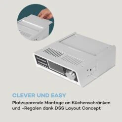 Intelligence DAB+ Küchenradio, Alexa-VoiceControl, Spotify, BT, Weiß -Outdoor Grills Verkaufsgeschäft 10033001 de 0009 logo