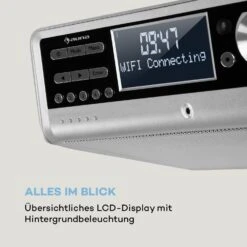 Intelligence DAB+ Küchenradio, Alexa-VoiceControl, Spotify, BT, Silber -Outdoor Grills Verkaufsgeschäft 10033002 de 0005 logo