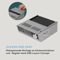 Intelligence DAB+ Küchenradio, Alexa-VoiceControl, Spotify, BT, Silber -Outdoor Grills Verkaufsgeschäft 10033002 de 0009 logo