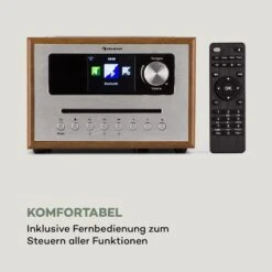 Silver Star CD Cube Radio Bluetooth HCC Display Wood Brown -Outdoor Grills Verkaufsgeschäft 10033003 de 0003 logo