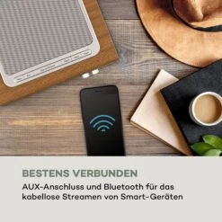 Silver Star CD Cube Radio Bluetooth HCC Display Wood Brown -Outdoor Grills Verkaufsgeschäft 10033003 de 0005 logo