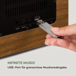 Silver Star CD Cube Radio Bluetooth HCC Display Wood Brown -Outdoor Grills Verkaufsgeschäft 10033003 de 0007 logo