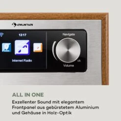 Silver Star CD Cube Radio Bluetooth HCC Display Wood Brown -Outdoor Grills Verkaufsgeschäft 10033003 de 0009 logo