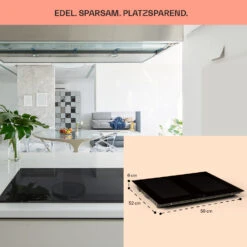 Delicatessa 60 Einbaukochfeld Induktion 4 Zonen 7000W Glaskeramik -Outdoor Grills Verkaufsgeschäft 10033021 de 0006 usp