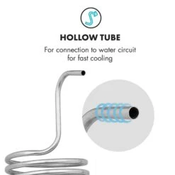 Chiller 6 Eintauchkühler Ø20 Cm 9 Schleifen 304 Edelstahl -Outdoor Grills Verkaufsgeschäft 10033081 yy 0004 logo Klarstein Chiller 6 Eintauchkuehler 9 Schleifen