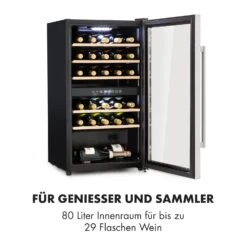 Vinamour 29 Duo Weinkühlschrank 2 Zonen 80L/29 Flaschen 5-22°C Touch -Outdoor Grills Verkaufsgeschäft 10033083 de 0003 logo