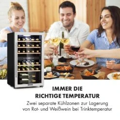 Vinamour 29 Duo Weinkühlschrank 2 Zonen 80L/29 Flaschen 5-22°C Touch -Outdoor Grills Verkaufsgeschäft 10033083 de 0004 logo