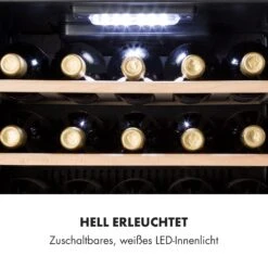 Vinamour 29 Duo Weinkühlschrank 2 Zonen 80L/29 Flaschen 5-22°C Touch -Outdoor Grills Verkaufsgeschäft 10033083 de 0008 logo