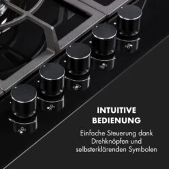 Ignito 5 Zonen Gaskochfeld 5-flammig Sabaf-Brenner Glaskeramik Schwarz -Outdoor Grills Verkaufsgeschäft 10033133 de 0004 logo