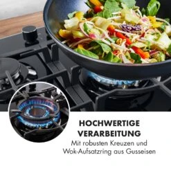 Ignito 5 Zonen Gaskochfeld 5-flammig Sabaf-Brenner Glaskeramik Schwarz -Outdoor Grills Verkaufsgeschäft 10033133 de 0005 logo