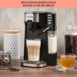 Baristomat 2-in-1-Heißgetränkeautomat Kaffee Tee Milchschaum -Outdoor Grills Verkaufsgeschäft 10033138 de 0004 usp