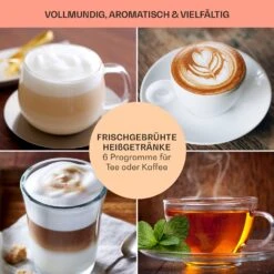 Baristomat 2-in-1-Heißgetränkeautomat Kaffee Tee Milchschaum -Outdoor Grills Verkaufsgeschäft 10033138 de 0007 usp