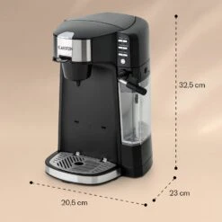Baristomat 2-in-1-Heißgetränkeautomat Kaffee Tee Milchschaum -Outdoor Grills Verkaufsgeschäft 10033138 yy 0008 dimensions