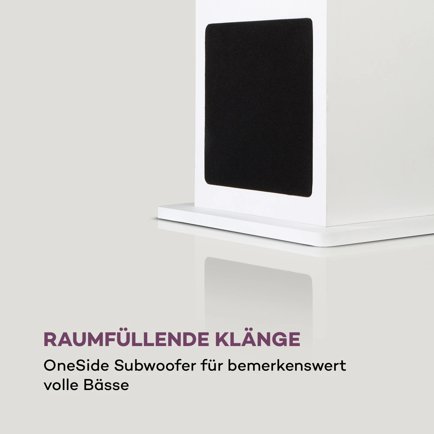 Karaboom 100 Wifi Turmlautsprecher Internetradio DAB+ BT 120W Weiß 7 Karaboom 100 Wifi Turmlautsprecher Internetradio DAB+ BT 120W Weiß – Bild 7