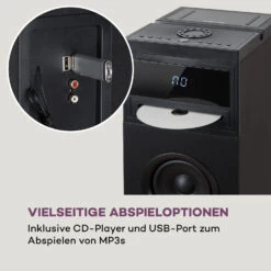 Karaboom 100 Wifi Turmlautsprecher Internetradio DAB+ BT 120W Schwarz 11 Karaboom 100 Wifi Turmlautsprecher Internetradio DAB+ BT 120W Schwarz -Outdoor Grills Verkaufsgeschäft 10033151 de 0004 logo