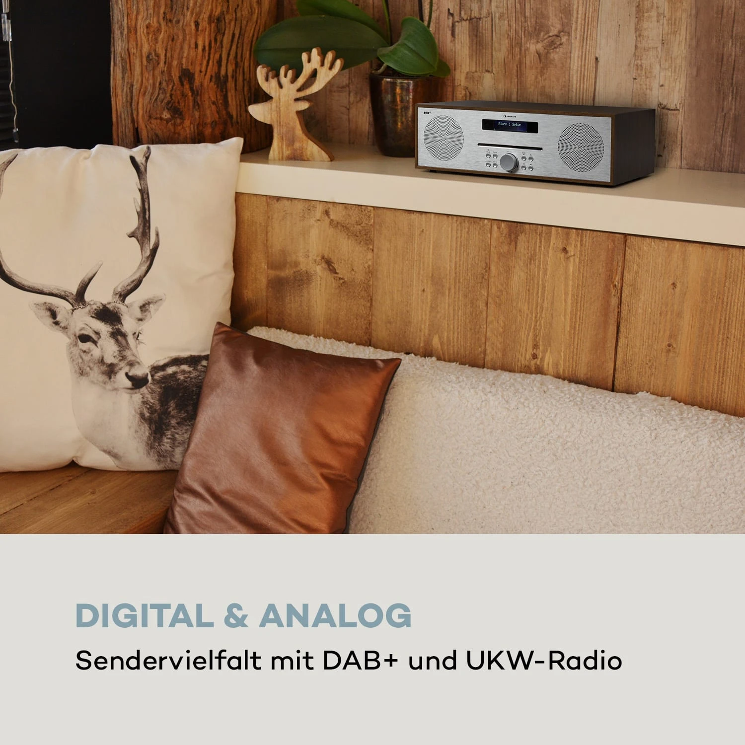 Silver Star CD-DAB 2x20W Max. Slot-In CD-Player DAB+ BT Alu Braun 2 Silver Star CD-DAB 2x20W Max. Slot-In CD-Player DAB+ BT Alu Braun – Bild 2