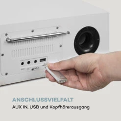 Silver Star CD-DAB 2x20W Max. Slot-In CD-Player DAB+ BT Alu Weiß -Outdoor Grills Verkaufsgeschäft 10033163 de 0006 logo