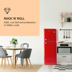 Audrey Kühl- & Gefrierkombination 97l/39l Retro-Look 2 Böden -Outdoor Grills Verkaufsgeschäft 10033193 de 0002 logo