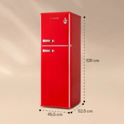 Audrey Kühl- & Gefrierkombination 97l/39l Retro-Look 2 Böden -Outdoor Grills Verkaufsgeschäft 10033193 yy 0007 logo