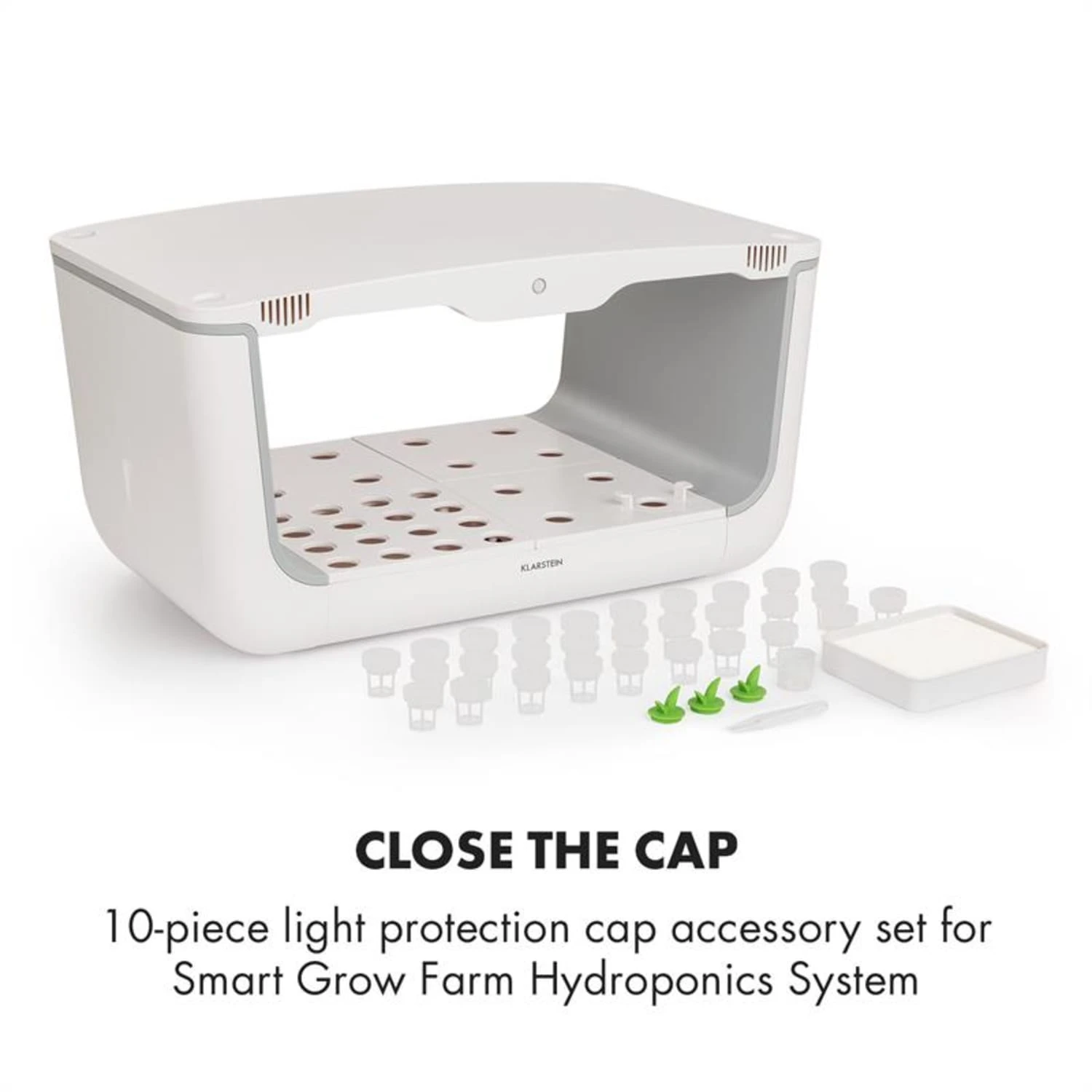 GrowIt Zubehör-Set Ersatz 10 Lichtschutzkappen – Bild 2