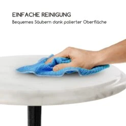 Patras-XS Bistro-Tisch Marmortischplatte Ø30cm Gusseiserner Standfuß -Outdoor Grills Verkaufsgeschäft 10033238 de 0004 logo