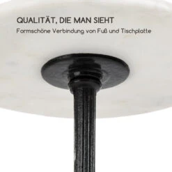 Patras-XS Bistro-Tisch Marmortischplatte Ø30cm Gusseiserner Standfuß -Outdoor Grills Verkaufsgeschäft 10033238 de 0006 logo
